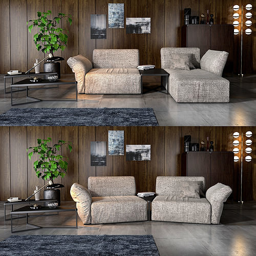 Collection Living room sets Vol 01 3D model 4