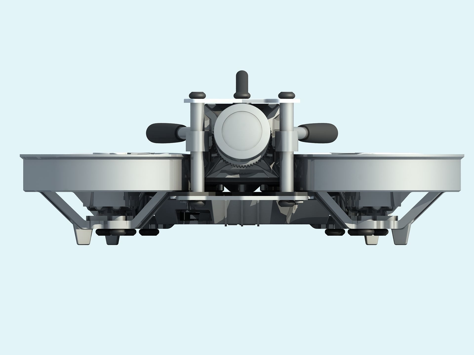 Bionic dragonfly four-axis Quadcopter UAV aircraft 3D model_19