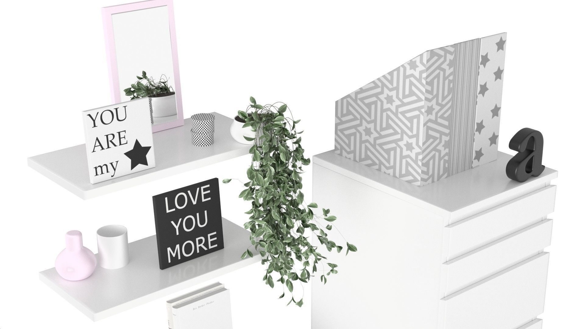 Study Pack A-D 3D Model Collection_37