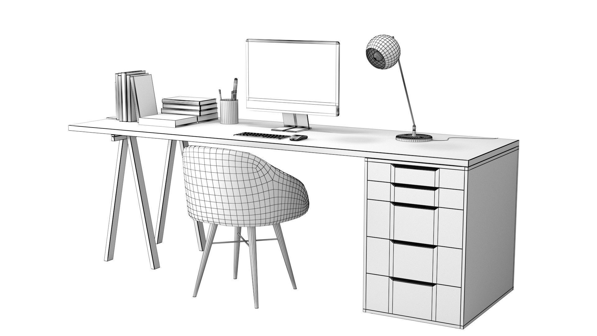 Study Pack A-D 3D Model Collection_20