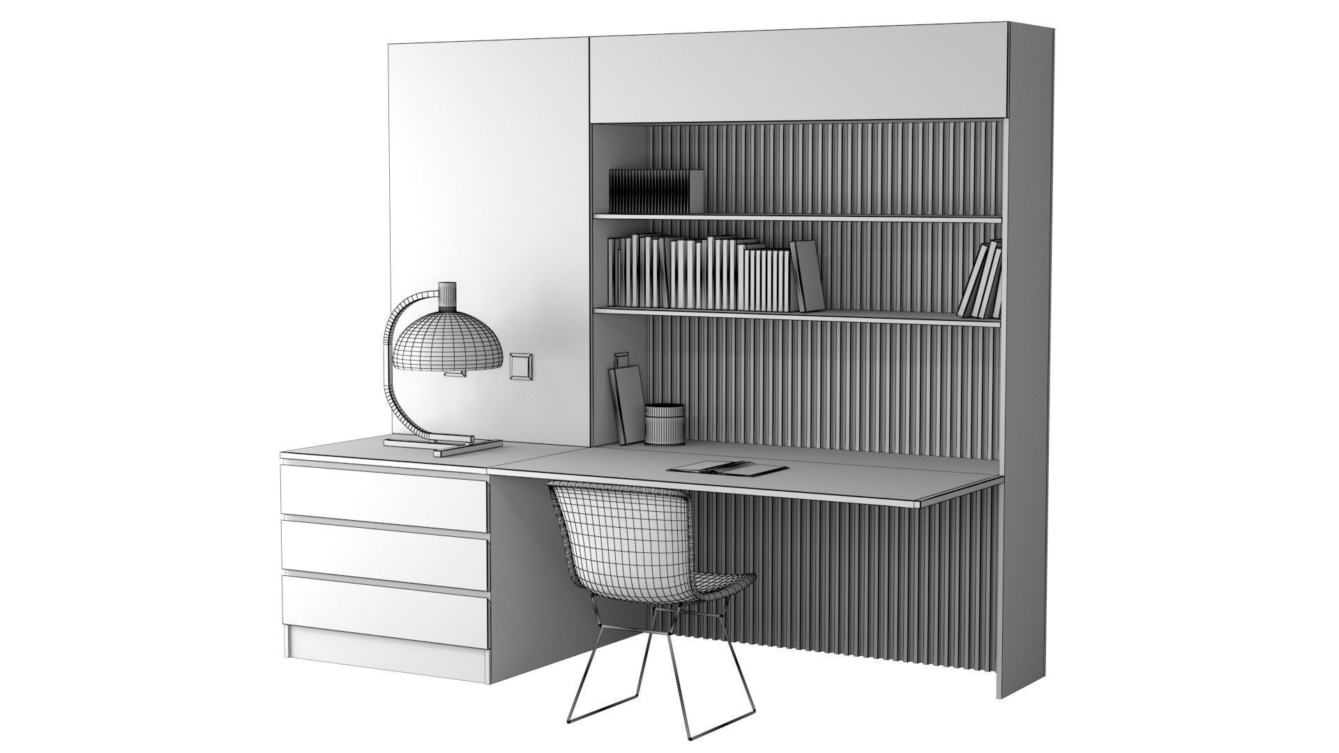 Study Pack A-D 3D Model Collection_10