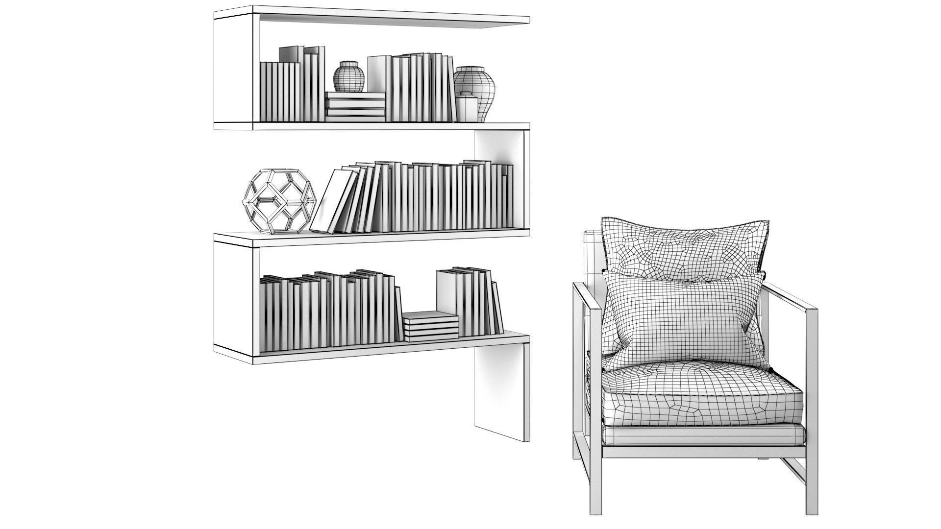 Study Pack A-D 3D Model Collection_31