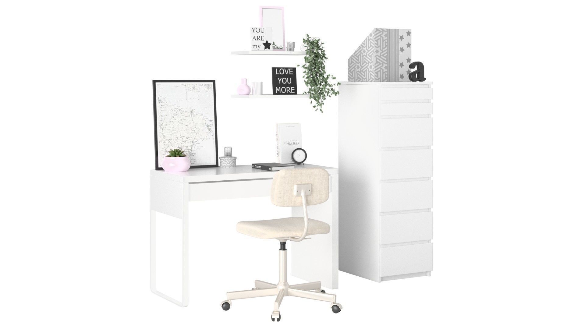 Study Pack A-D 3D Model Collection_33