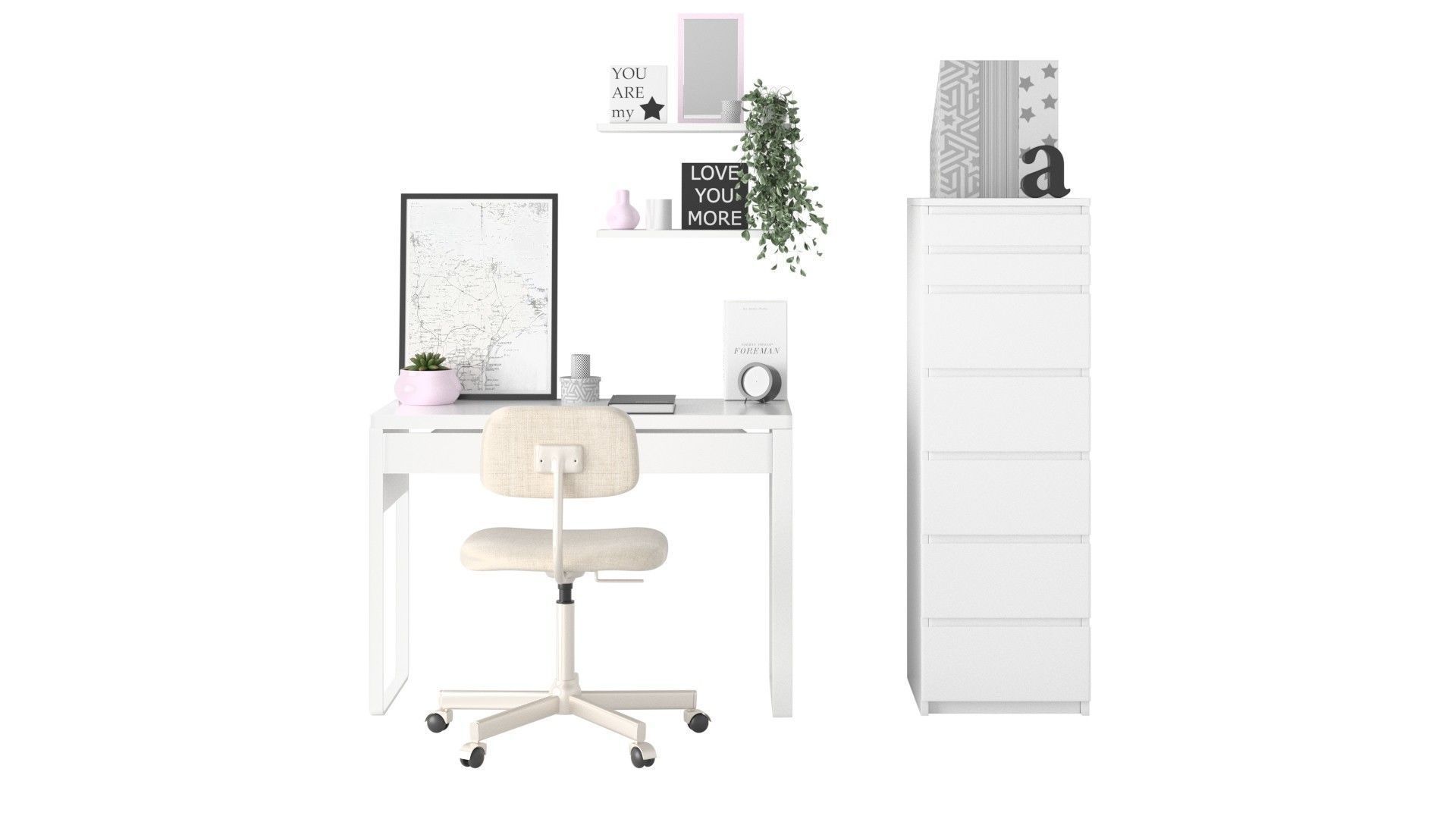 Study Pack A-D 3D Model Collection_34