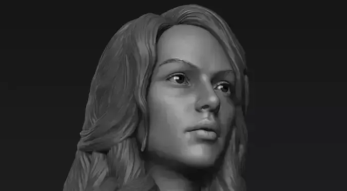 Realistic Woman Zbrush