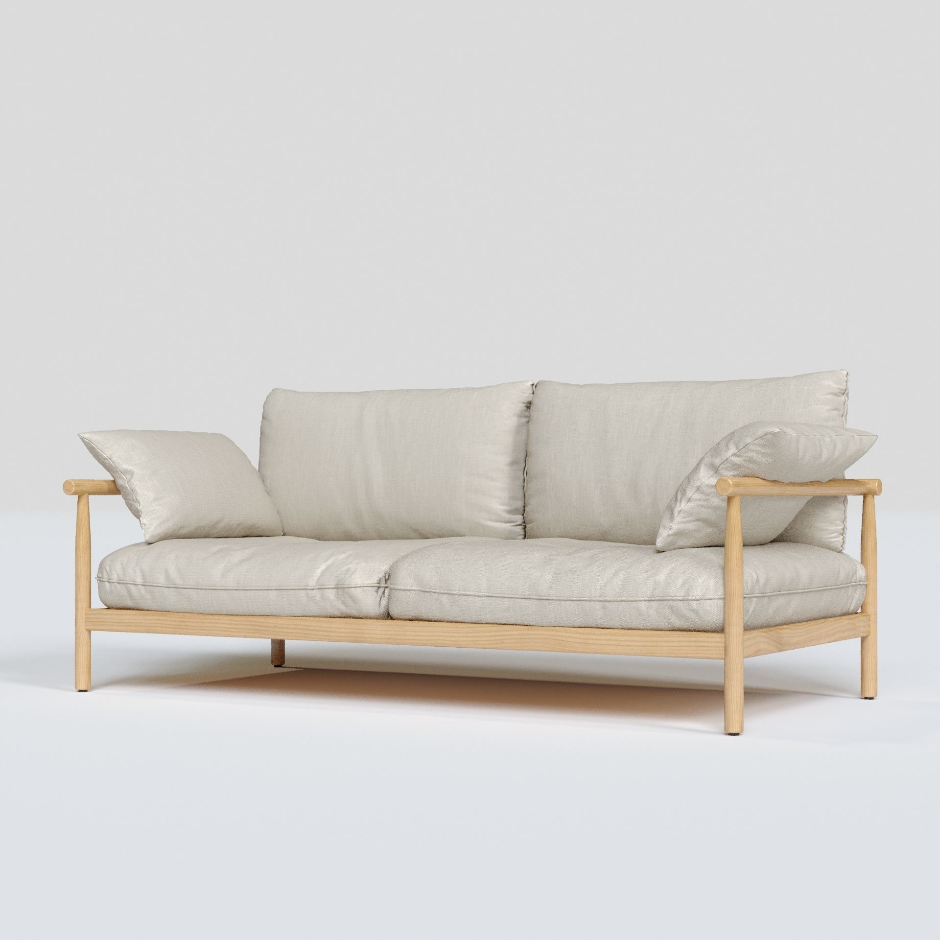 DEDON  Tibbo  2-SEATER Sofa 3D model_4