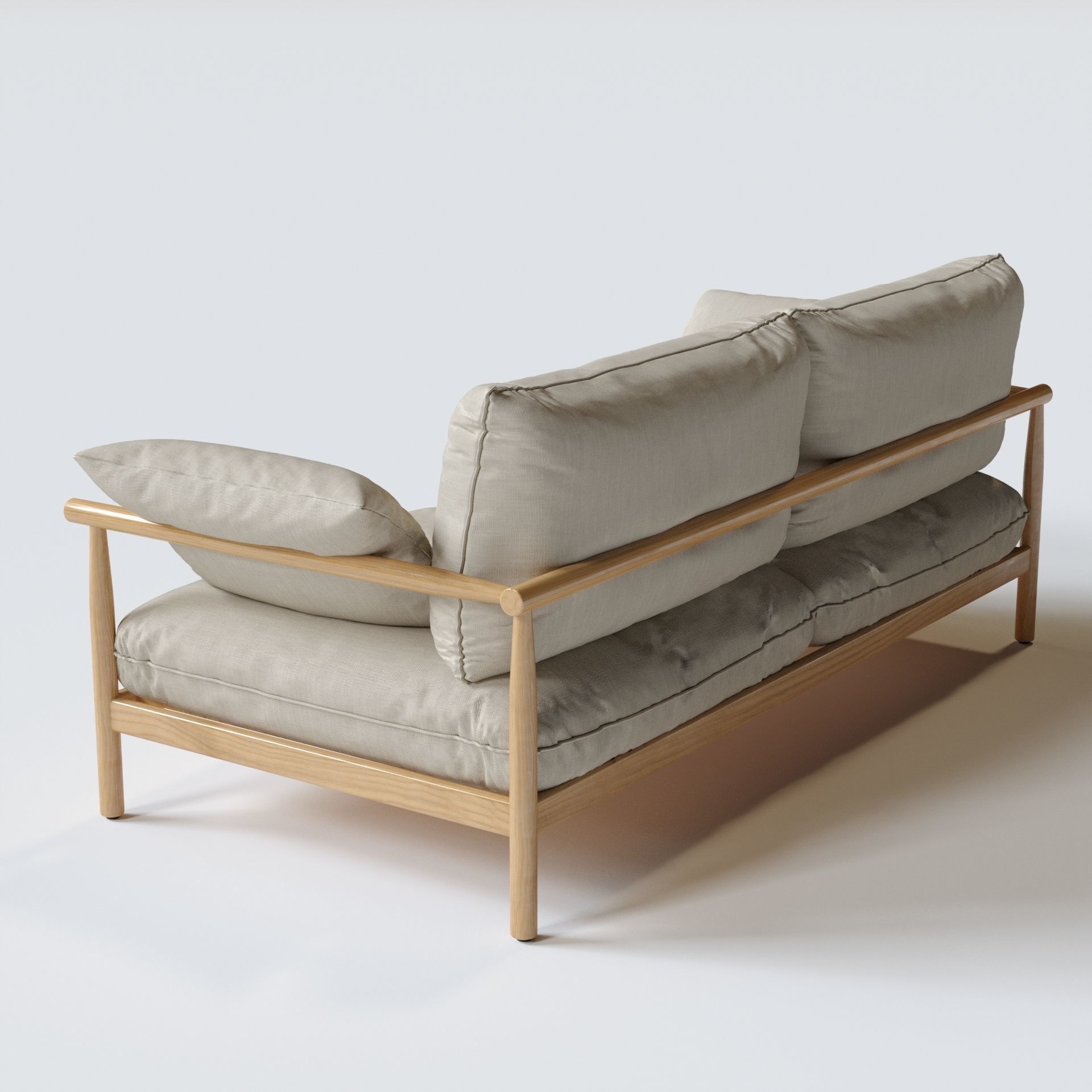 DEDON  Tibbo  2-SEATER Sofa 3D model_3