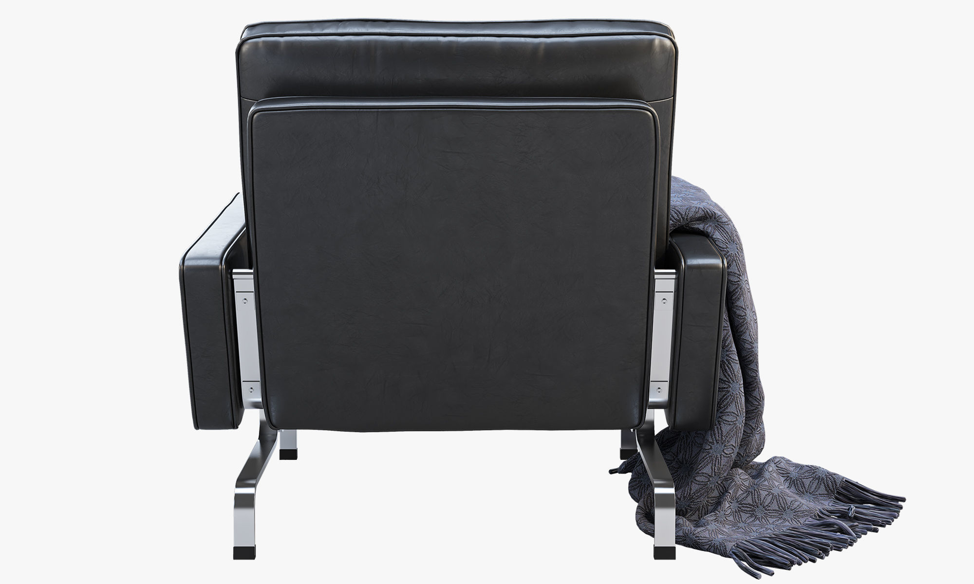 Fritz Hansen PK31 easy chair 3D model_6