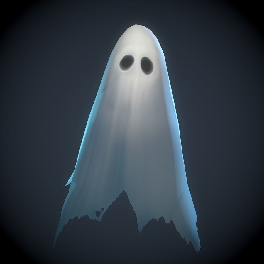 Halloween pack Low-poly 3D model_14