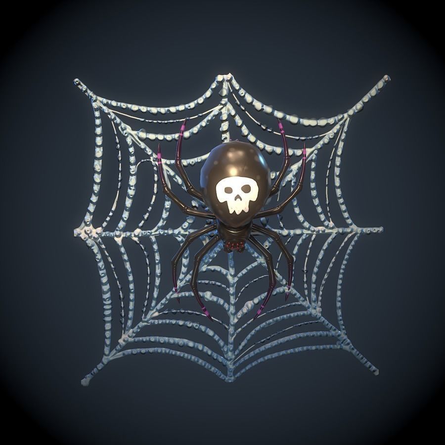 Halloween pack Low-poly 3D model_12