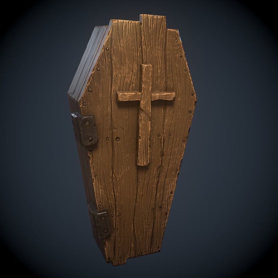 Halloween pack Low-poly 3D model_11