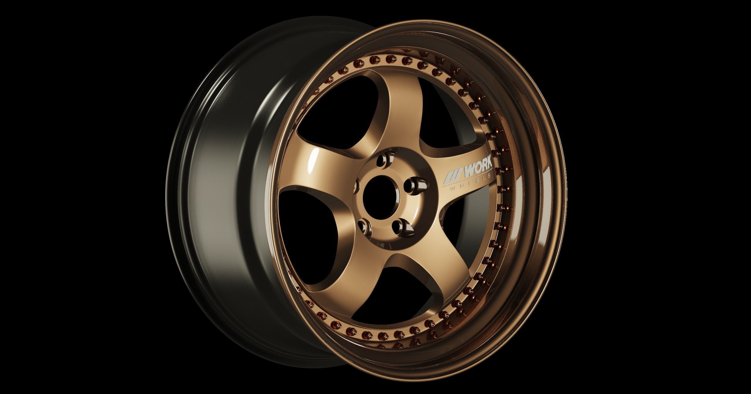 Work Meister S1 3 piece 3D model_1