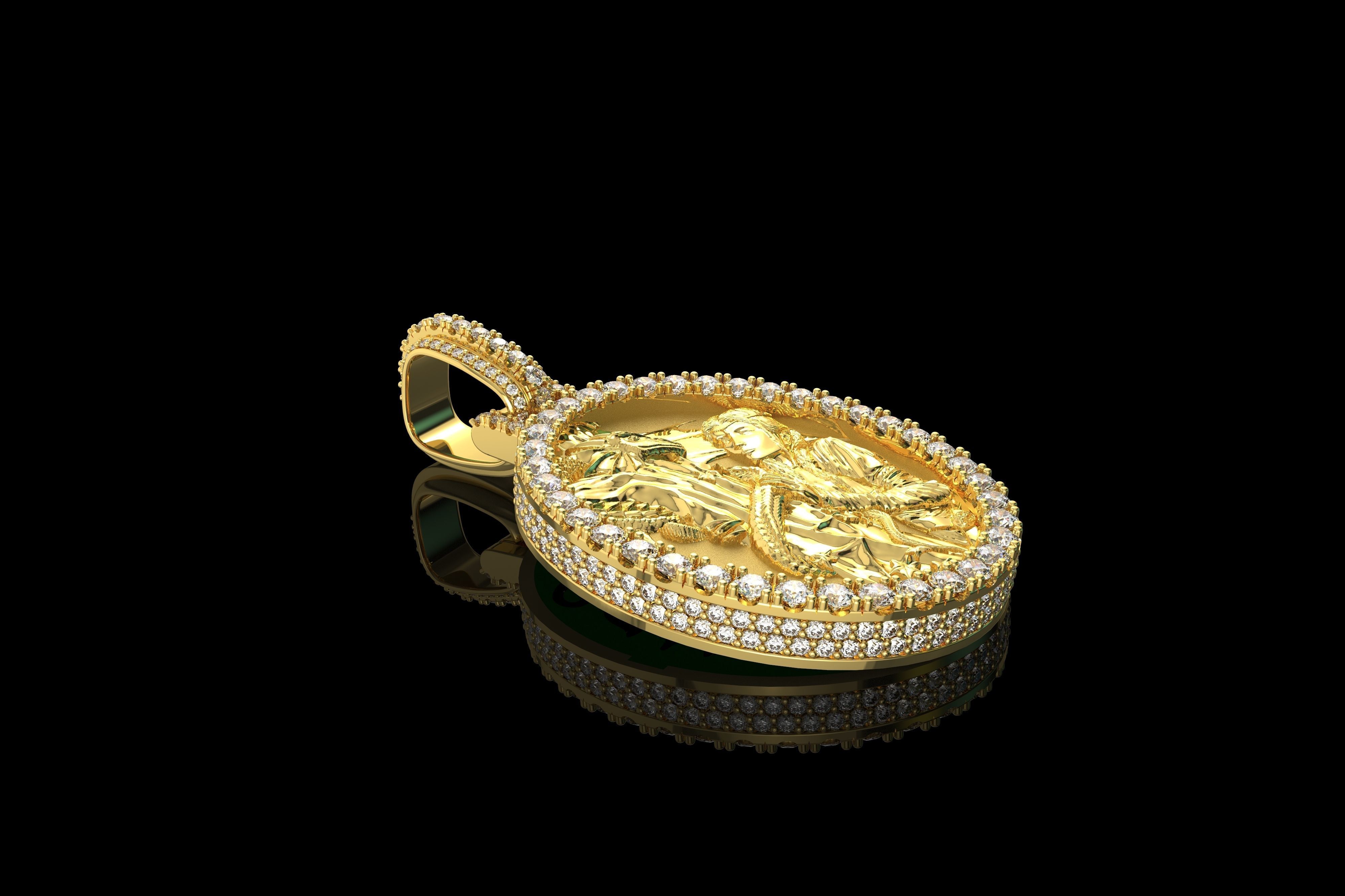 Gold N727 3D print model_2