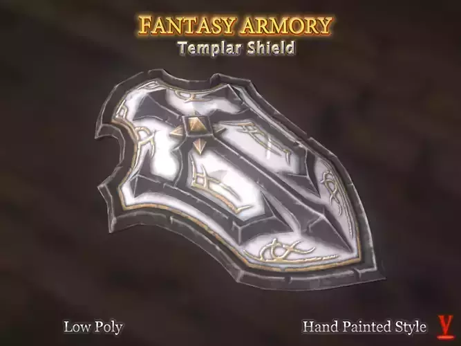 Fantasy Armory - Templar Shield 