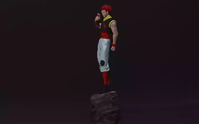 hisoka morrow - hunter x hunter 3d print statue figurine 3D print model