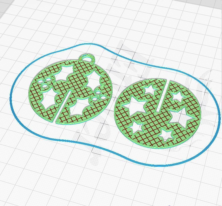 Wills Christmas Bauble 3D print model_1