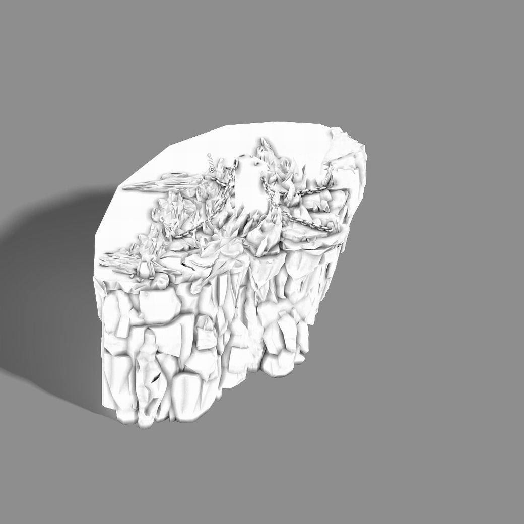 Stone Demon Cave - Stone Mountain 06 3D model_2