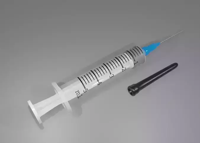 SYRINGE and needle