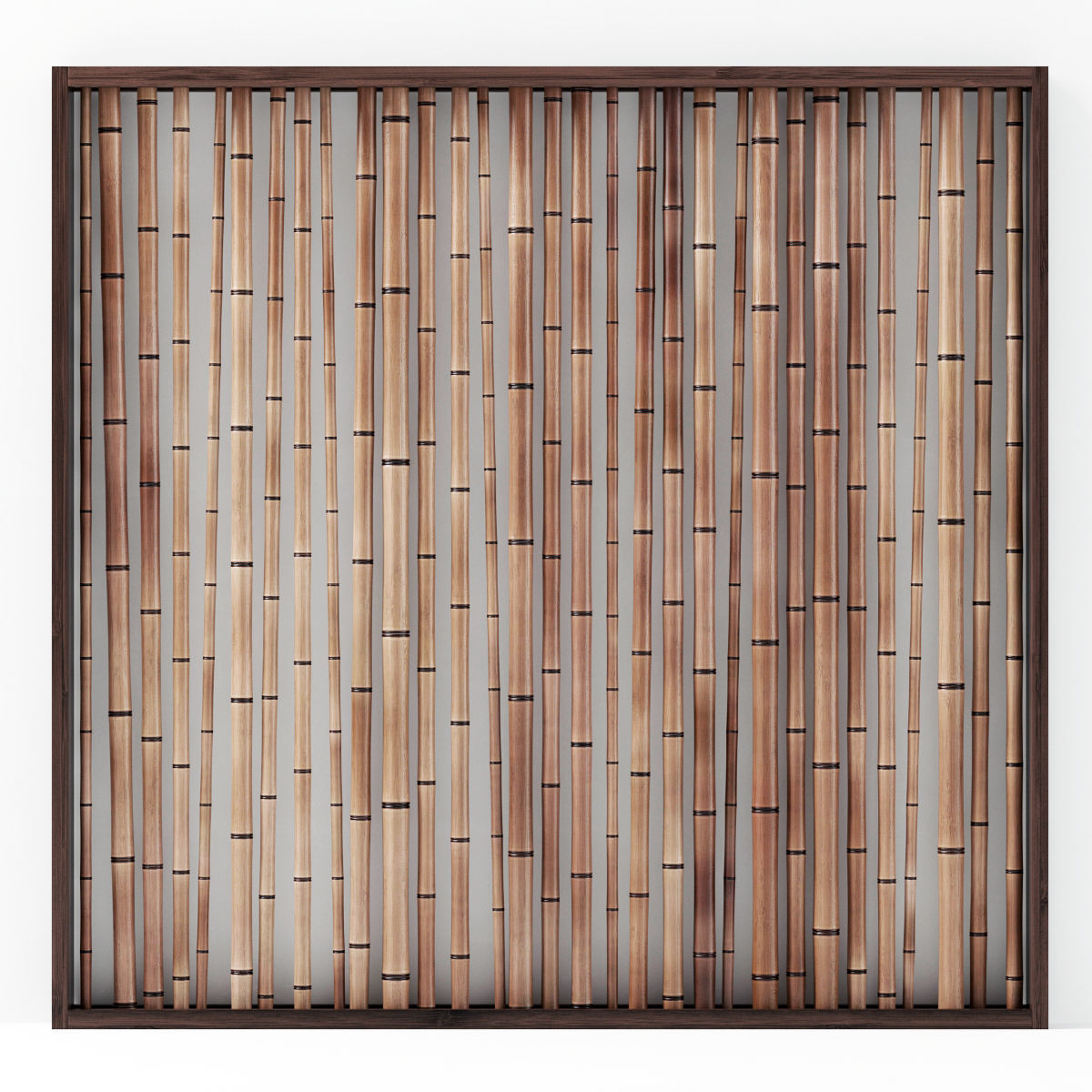 Bamboo decor wall n8 3D model_2