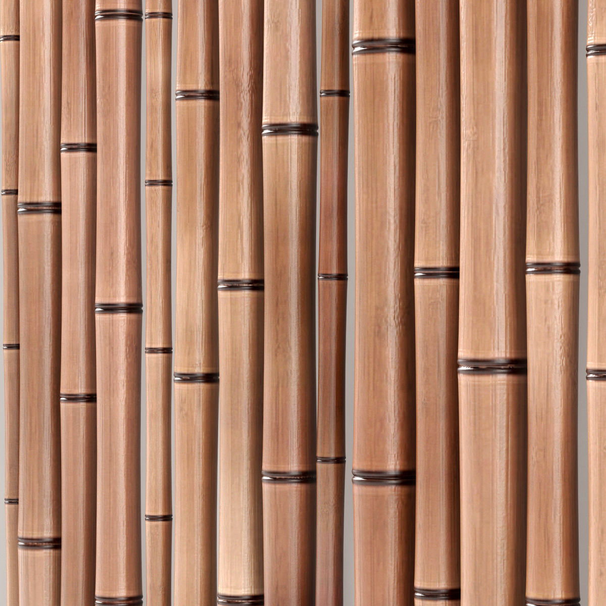 Bamboo decor wall n8 3D model_3