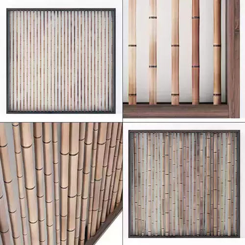 Bamboo decor wall n8