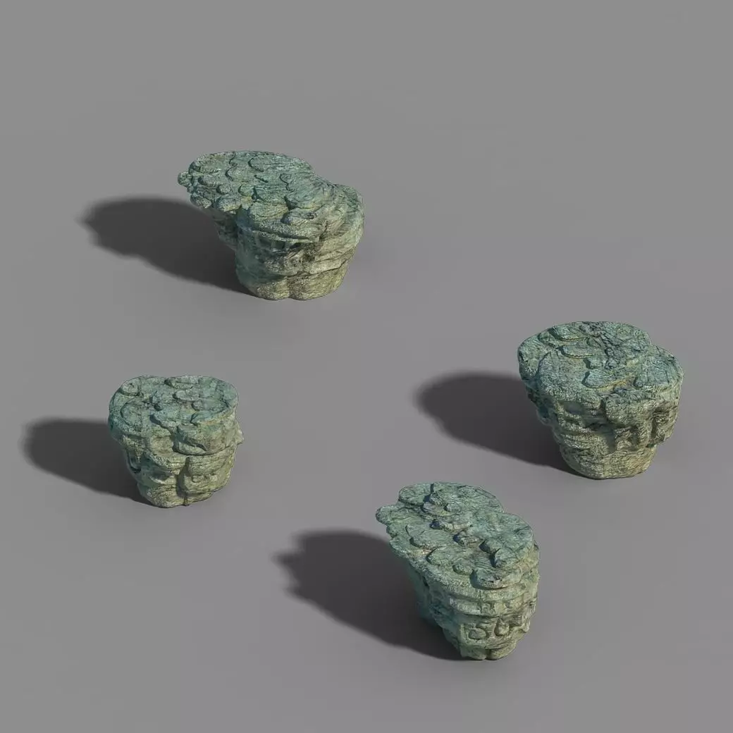 Stone Zhenmodong Shitai 04 3D model_0