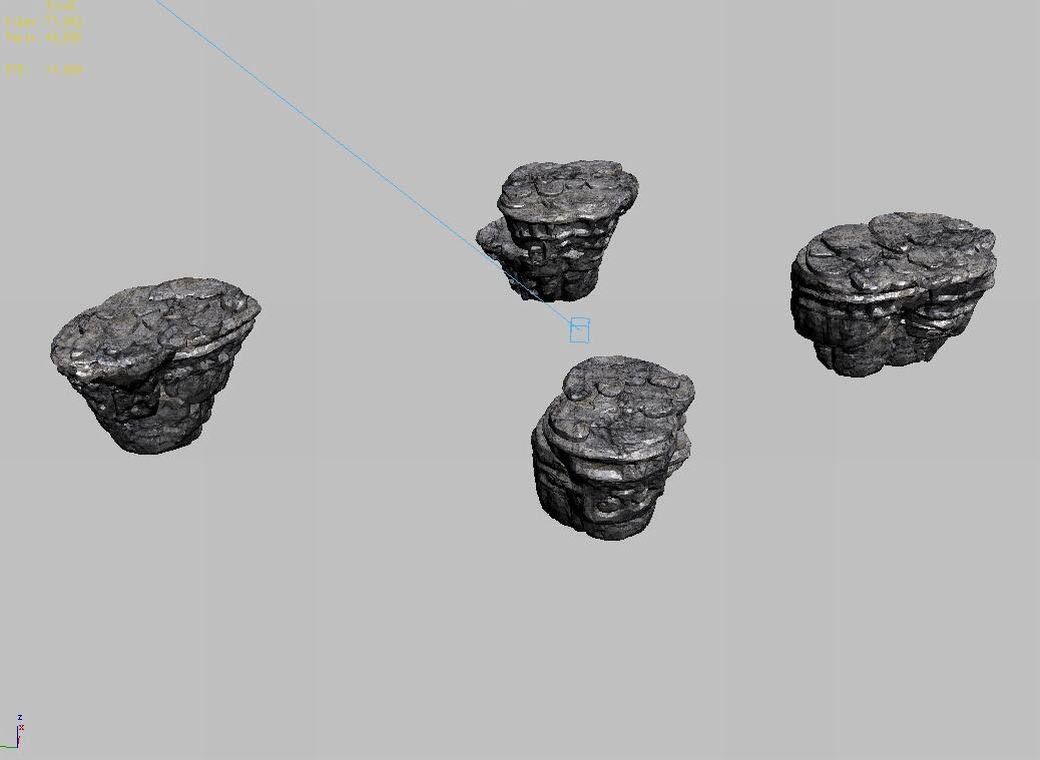 Stone Zhenmodong Shitai 04 3D model_5