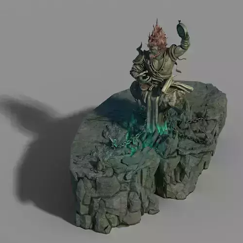 Stone Town Magic Cave - Stone Sculpture 02