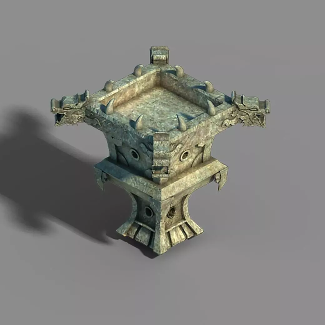 Stone Town Magic Cave - Miscellaneous - Ding 3D model_0