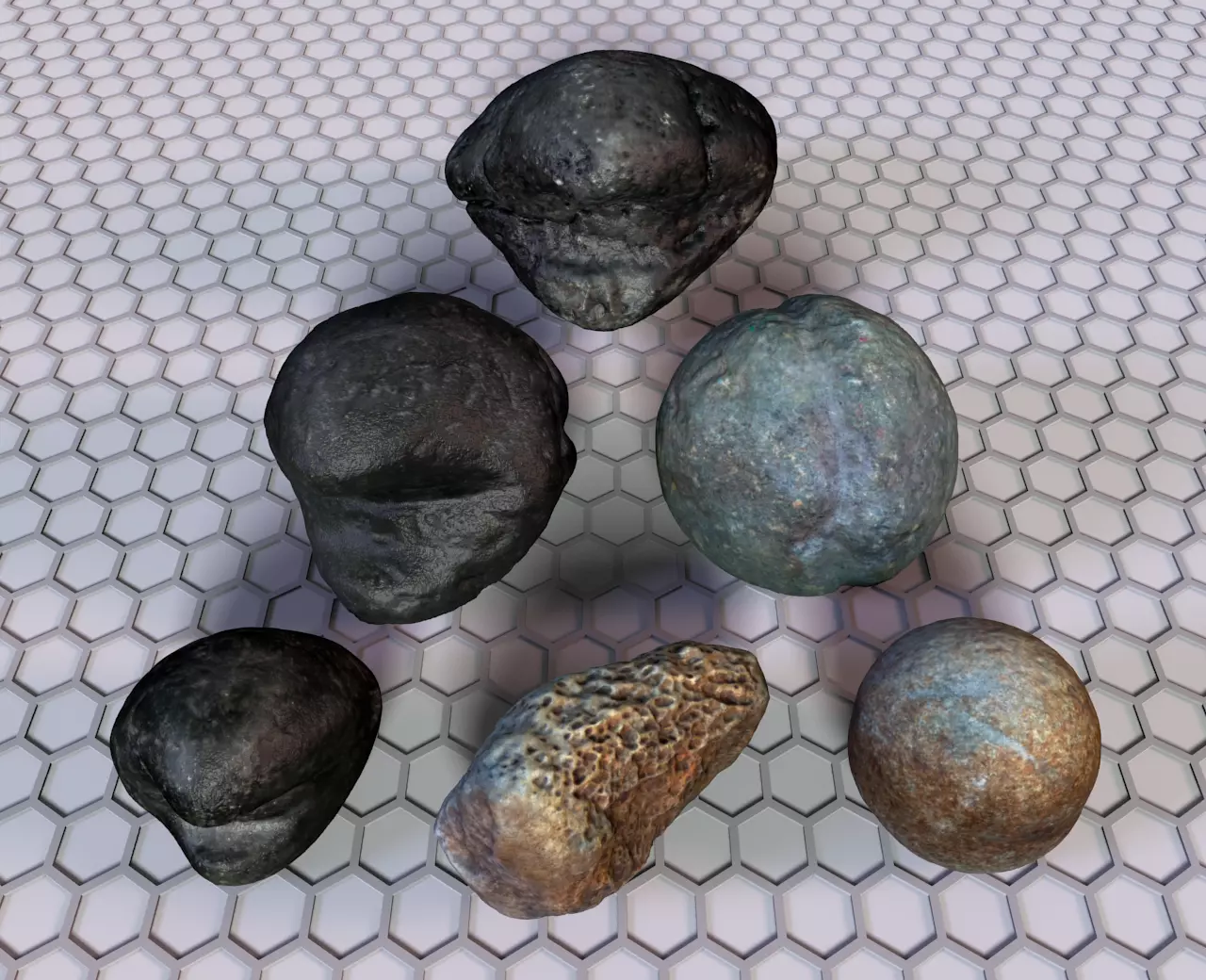 Museum Items 3D model_0