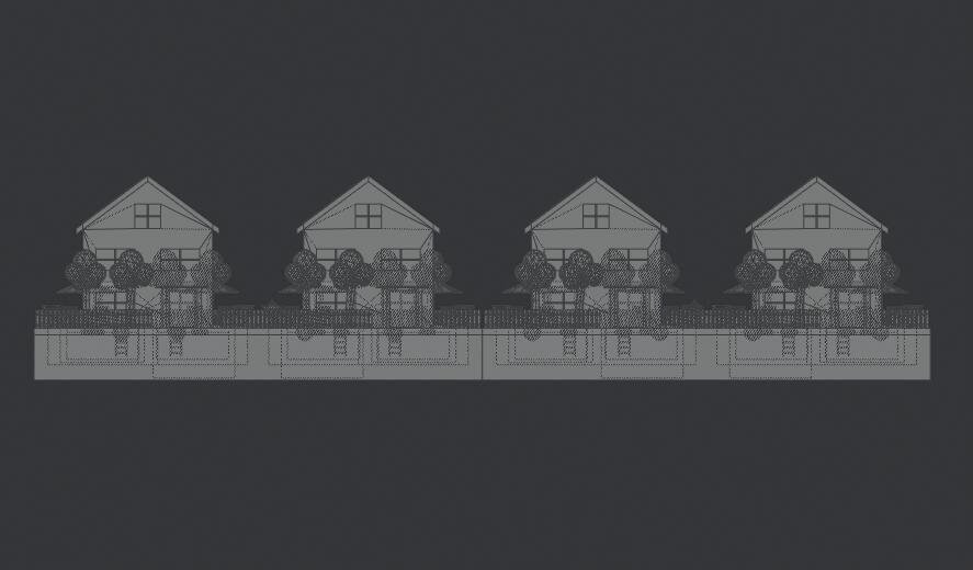 Low Poly Cartoon House Low-poly 3D model_18