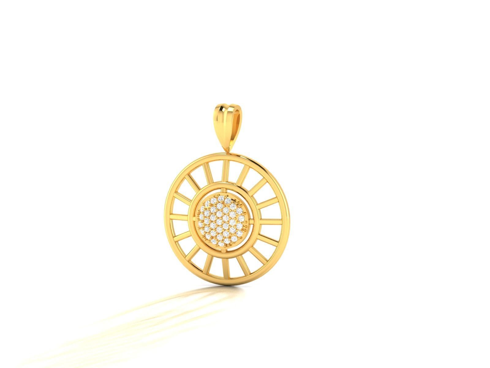 Women pendant 3dm render detail 3D print model_7