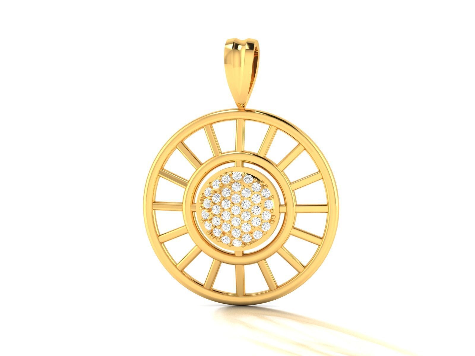 Women pendant 3dm render detail 3D print model_2
