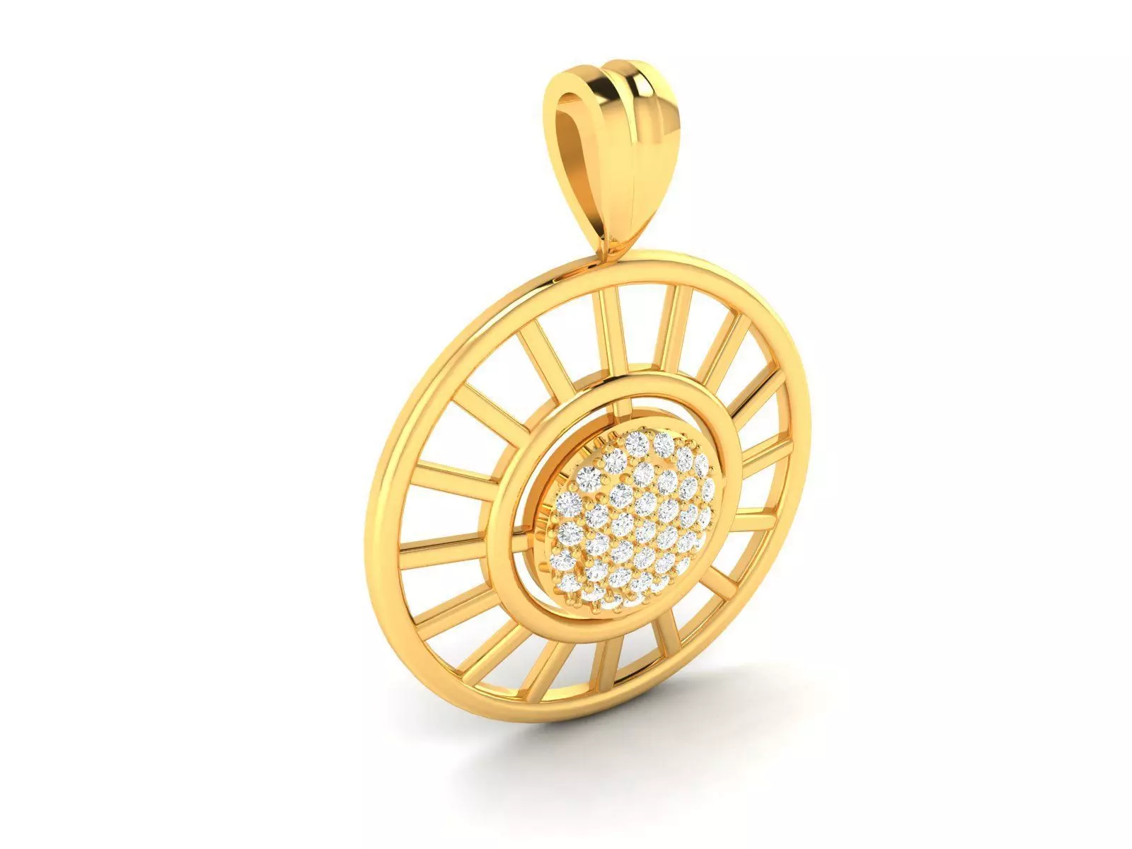 Women pendant 3dm render detail 3D print model_0