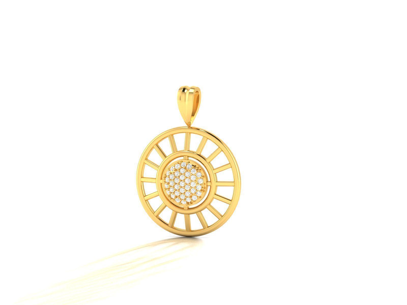 Women pendant 3dm render detail 3D print model_9