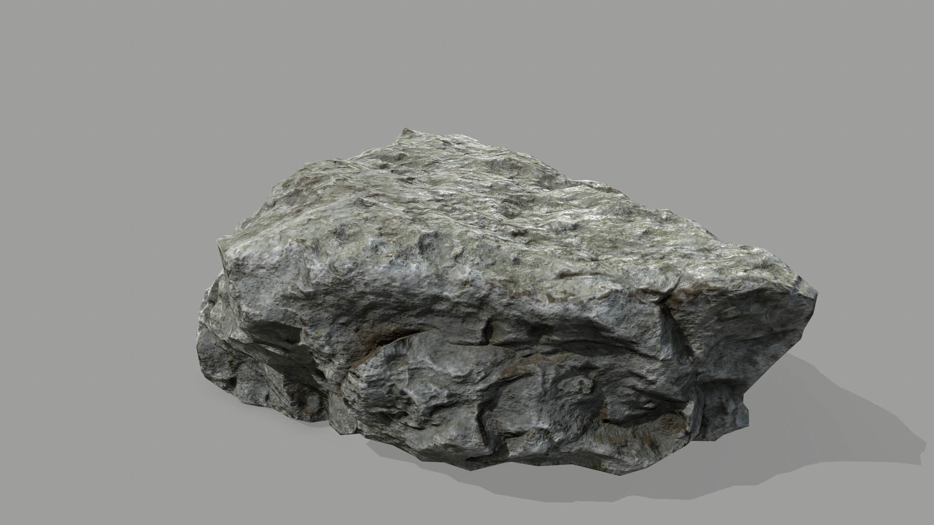 Rock set Low-poly 3D model_23