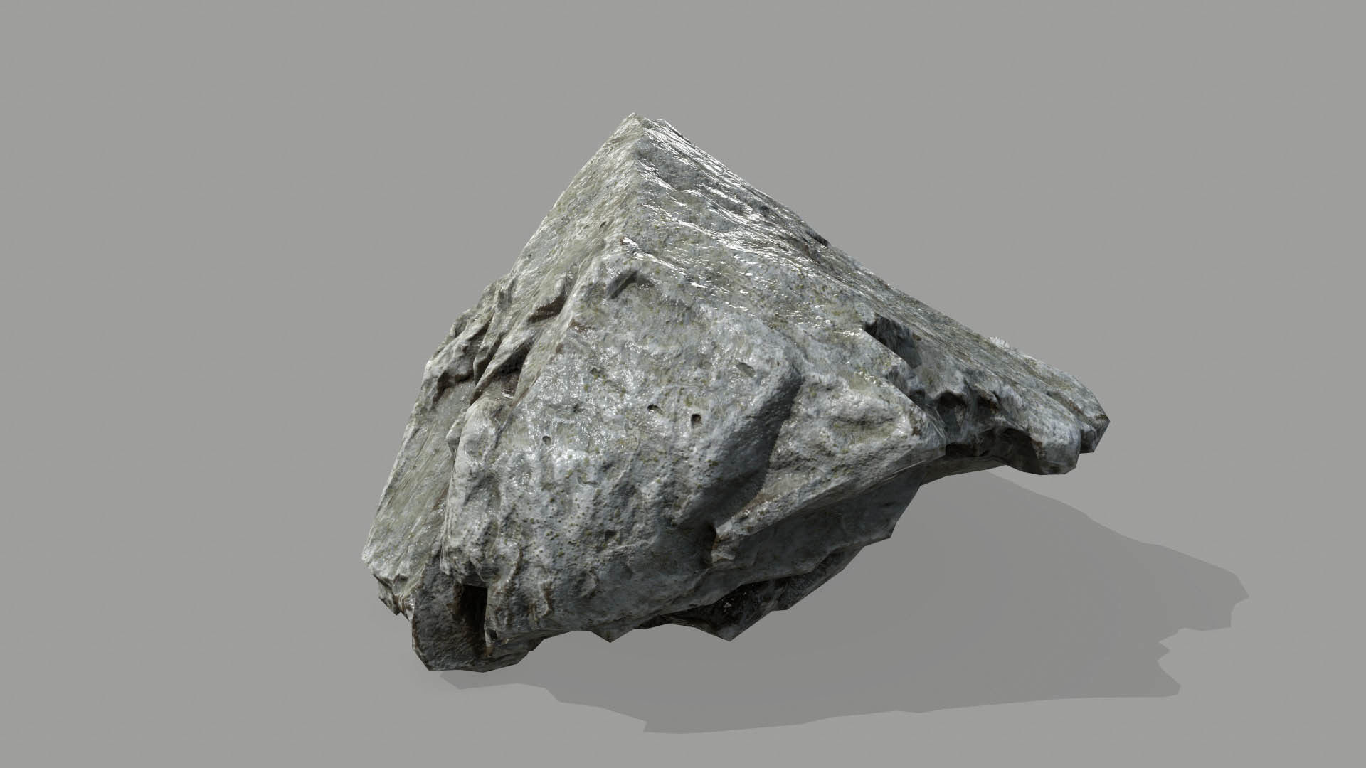 Rock set Low-poly 3D model_20