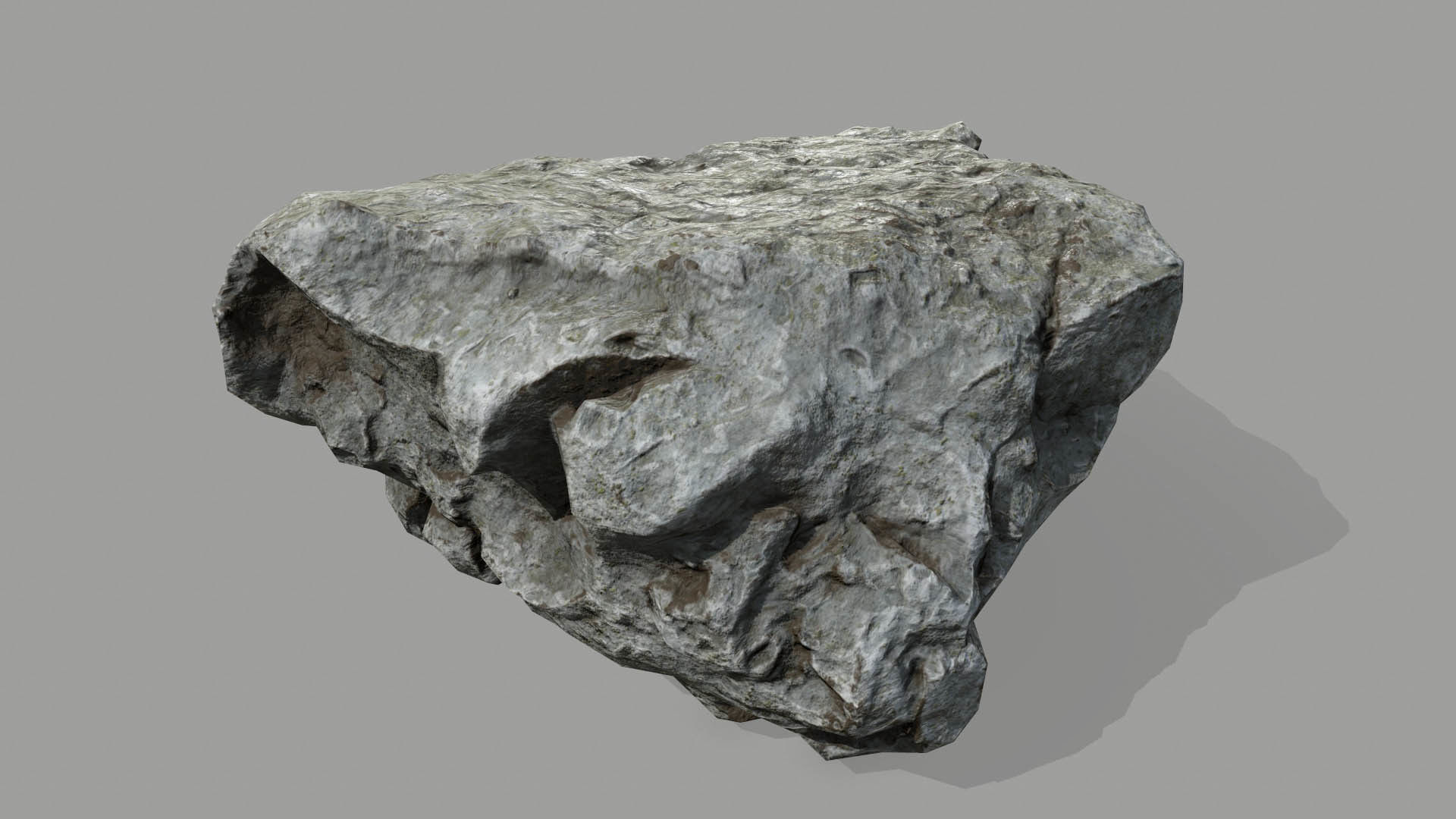 Rock set Low-poly 3D model_24