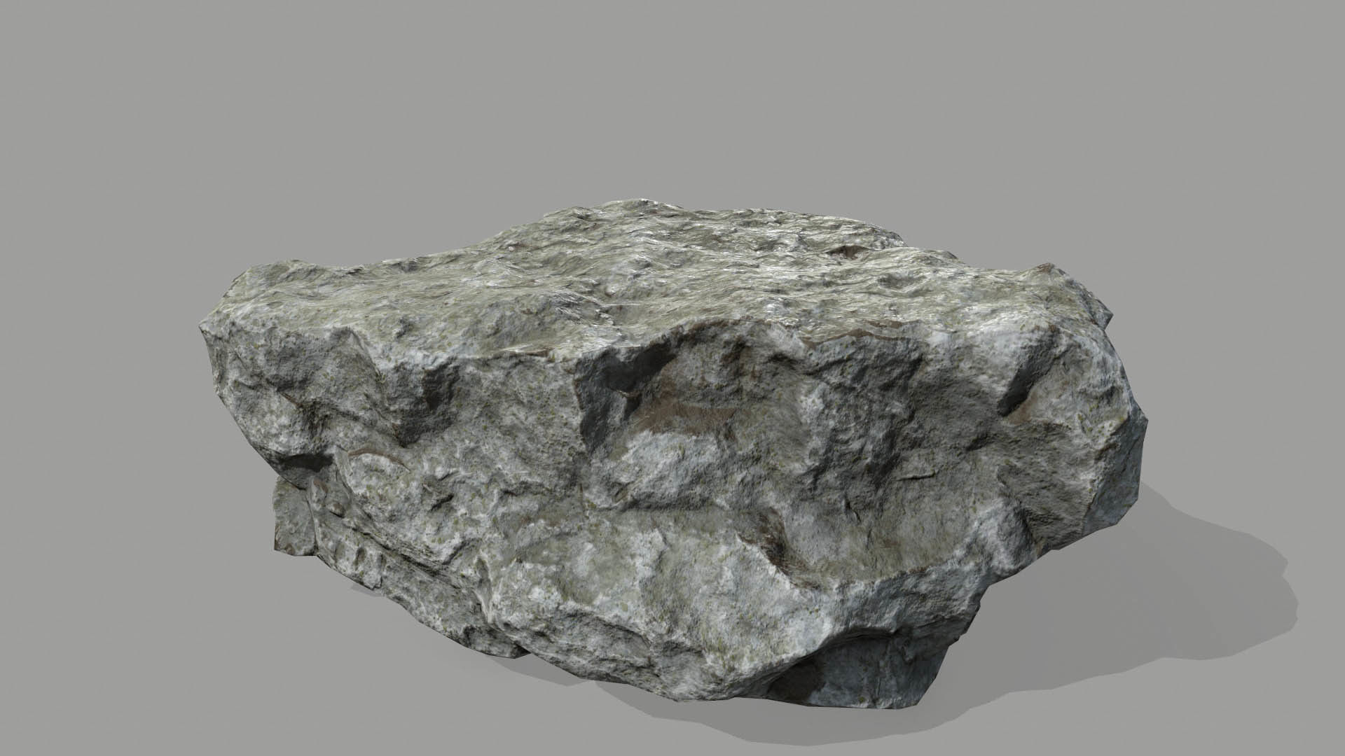 Rock set Low-poly 3D model_22