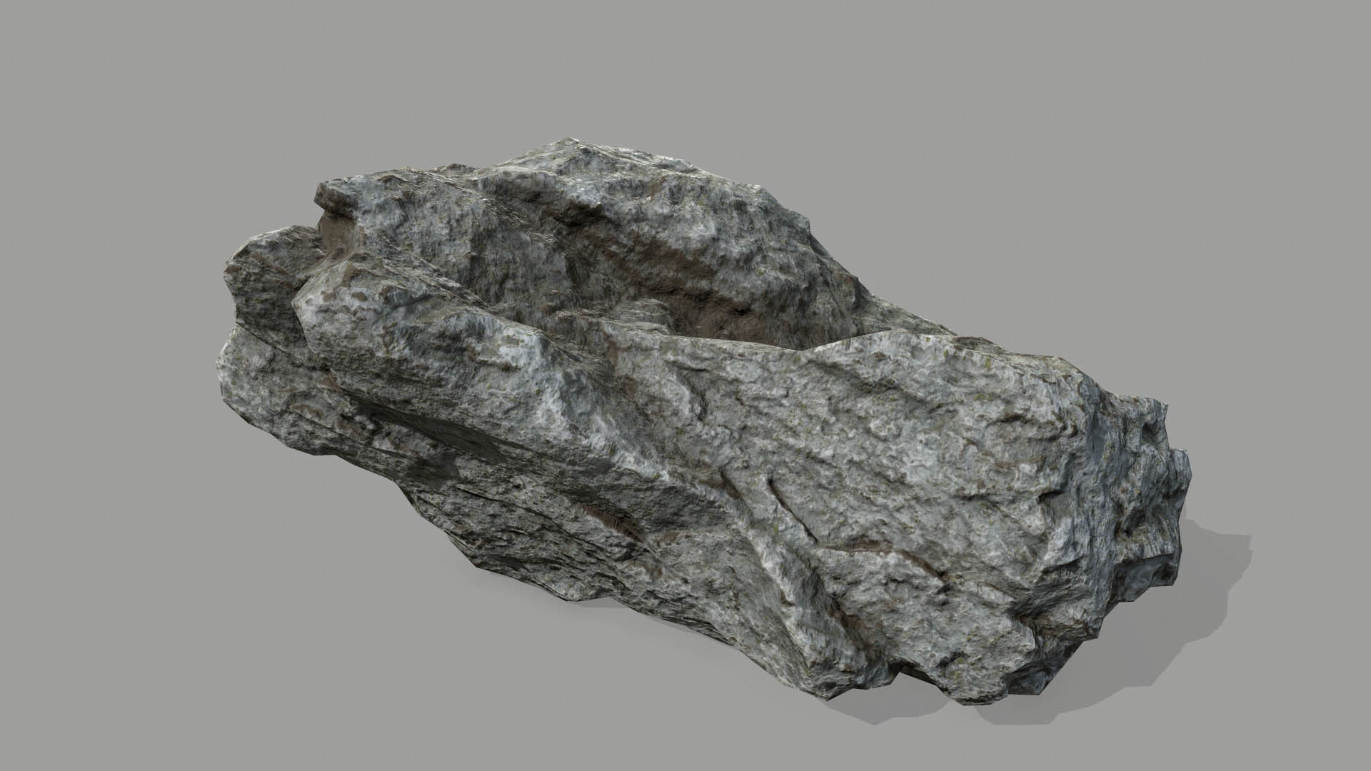 Rock set Low-poly 3D model_30