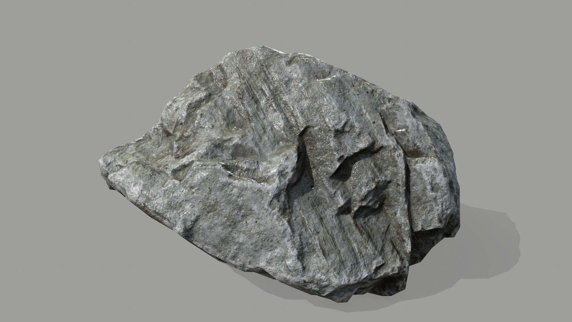 Rock set Low-poly 3D model_21