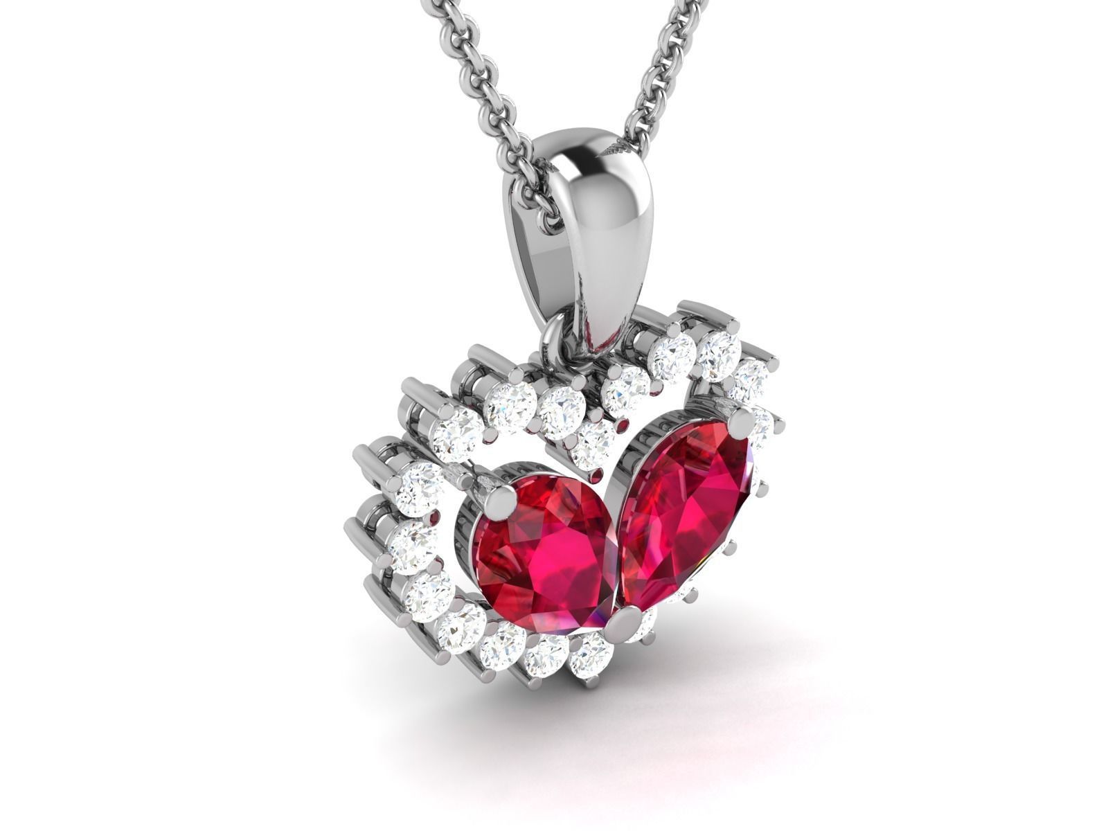 Women pendant 3dm render detail 3D print model_1