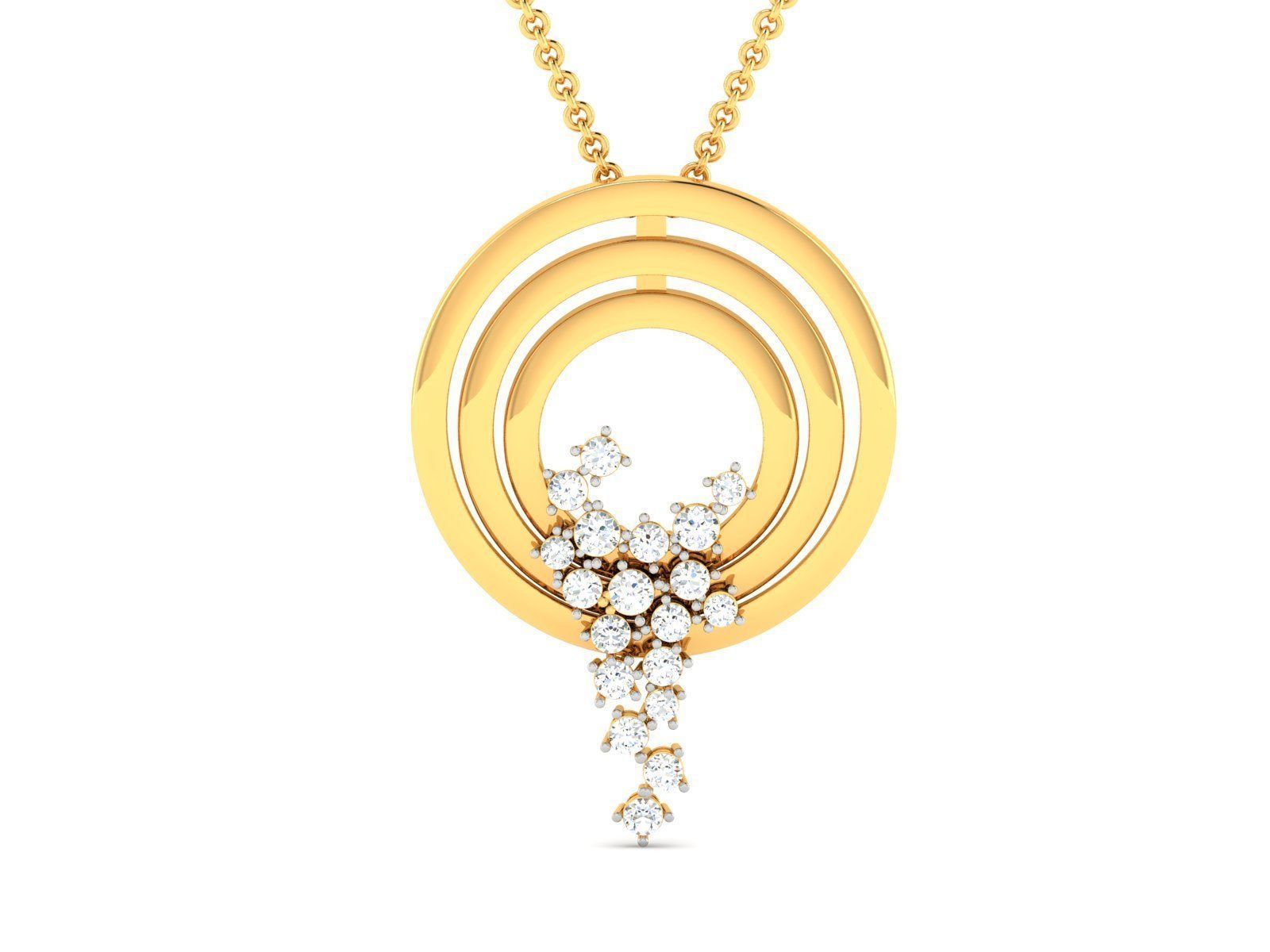 Women pendant 3dm render detail 3D print model_2