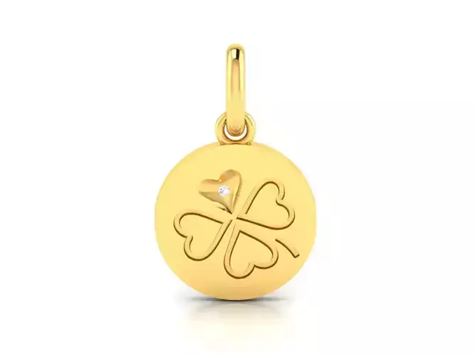 Women pendant 3dm render detail