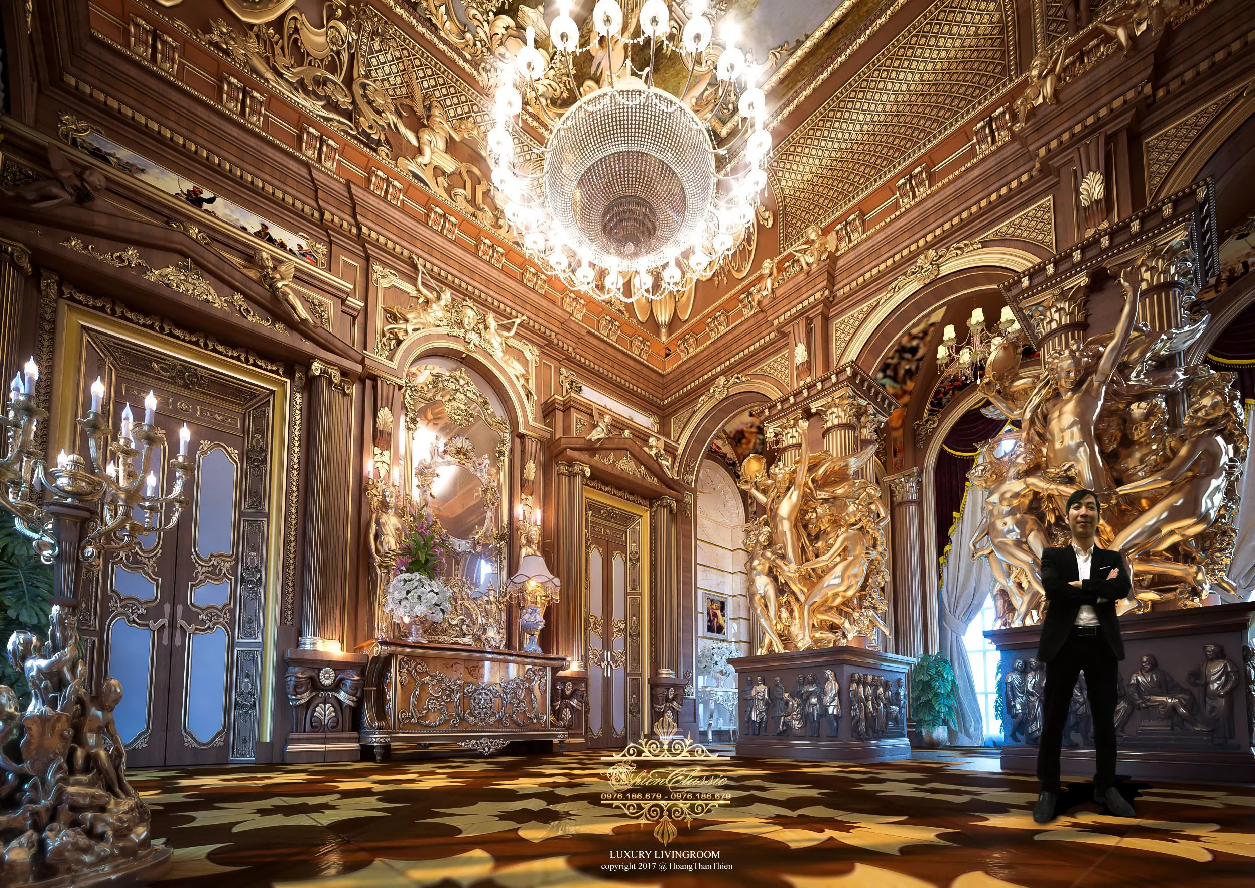 Luxury Palace 3D model