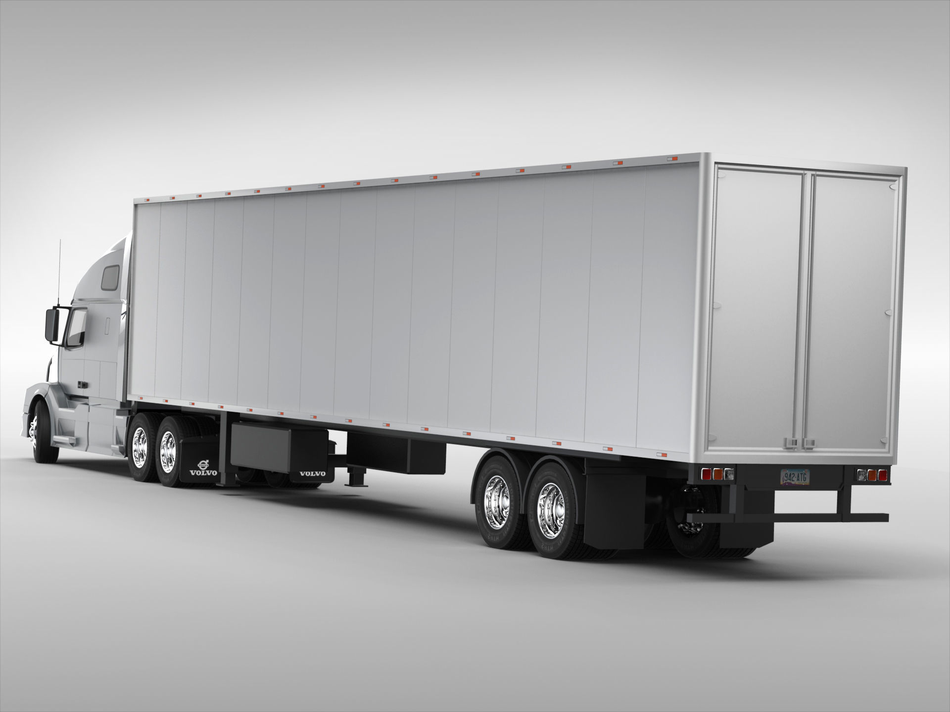 Volvo VNL670 2016 3D model_1