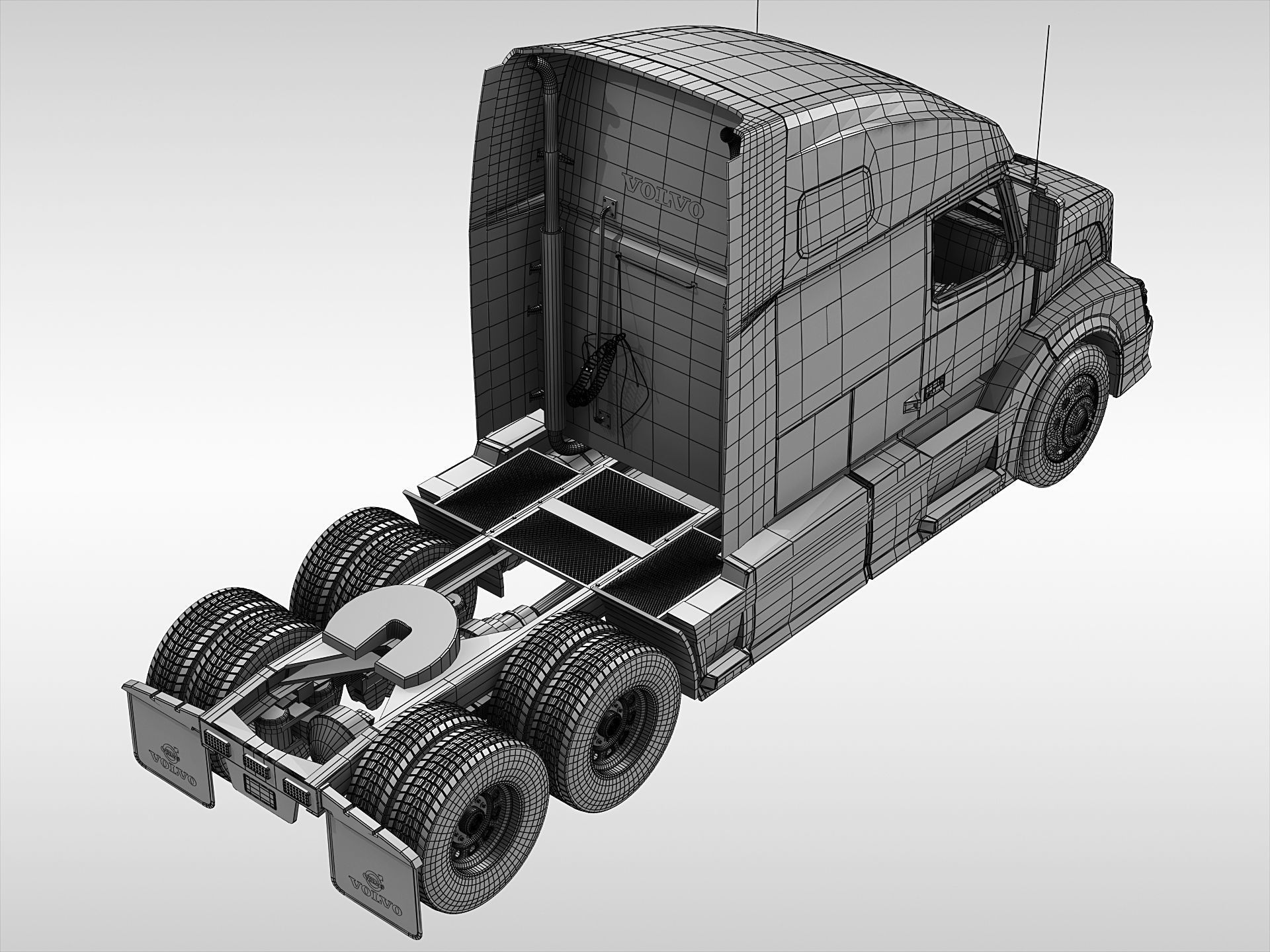 Volvo VNL670 2016 3D model_15