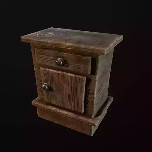 Stylized Bedside table