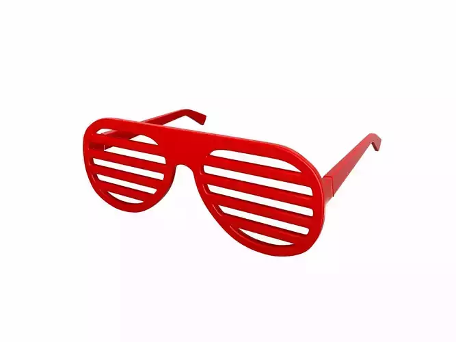 Shutter Shade Sunglasses 3D model