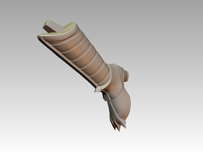 Hawkgirl 3D print model_13